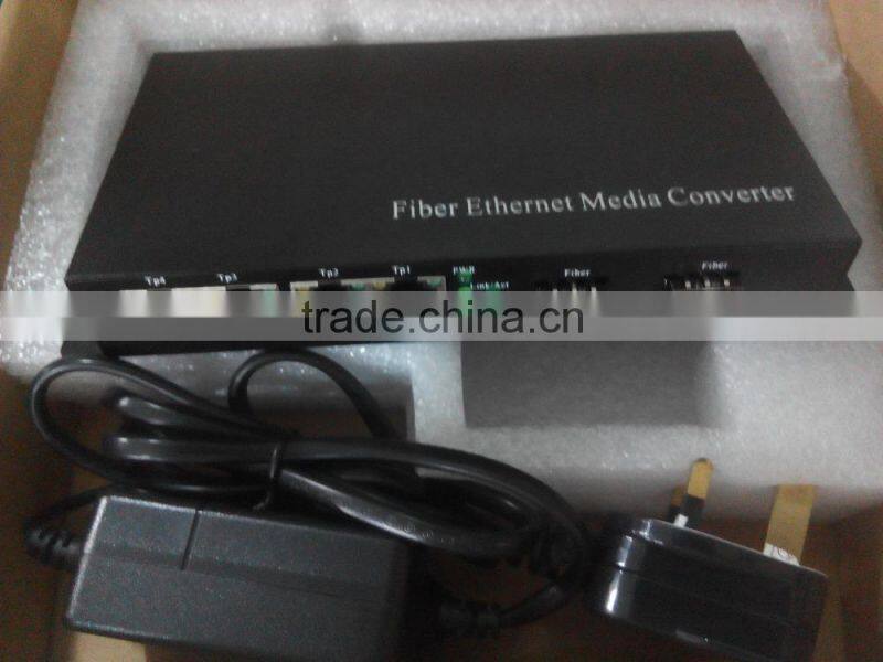 1 SFP 4 Ethernet Fiber Switch