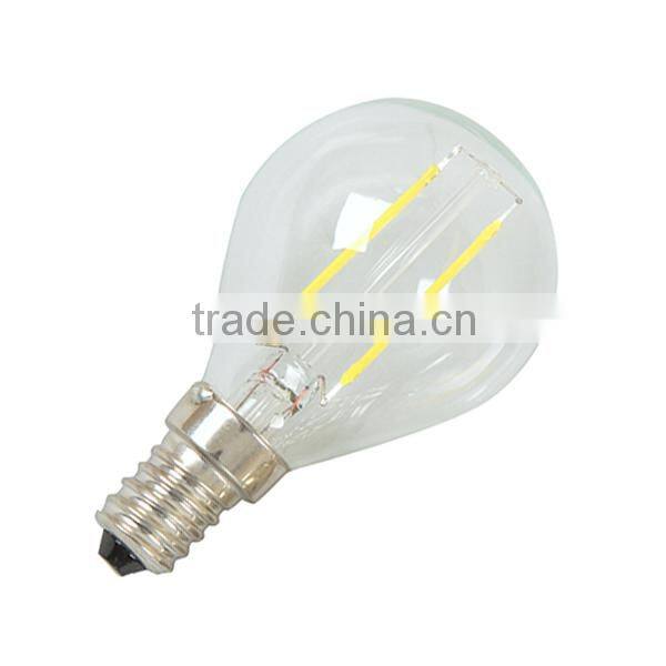 Glass House A55 A60 2W,4W 6W 600lm CE RoHS E27 B22 led filament bulb