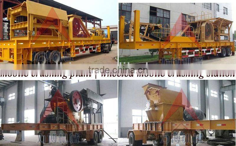 China Manufacturer Supplies Complete Set of Cheap Portable Crusher Station