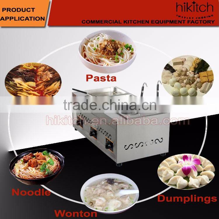 Combination cooking equipment counter top pasta cooker fryer oden boiler for restaurant