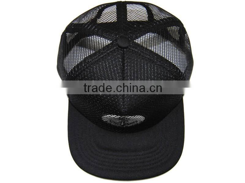 2016 new flat brim snapback mesn dome cap