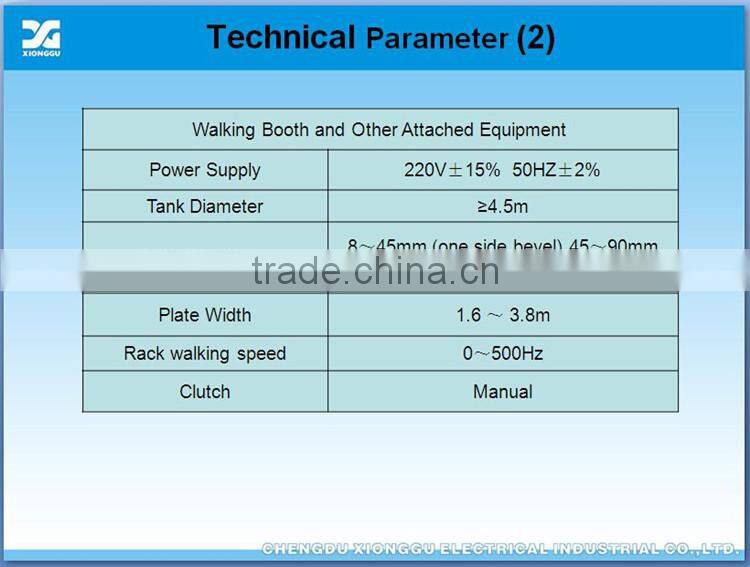 Xionggu S-810 Automatic welding machine for pipe fabrication