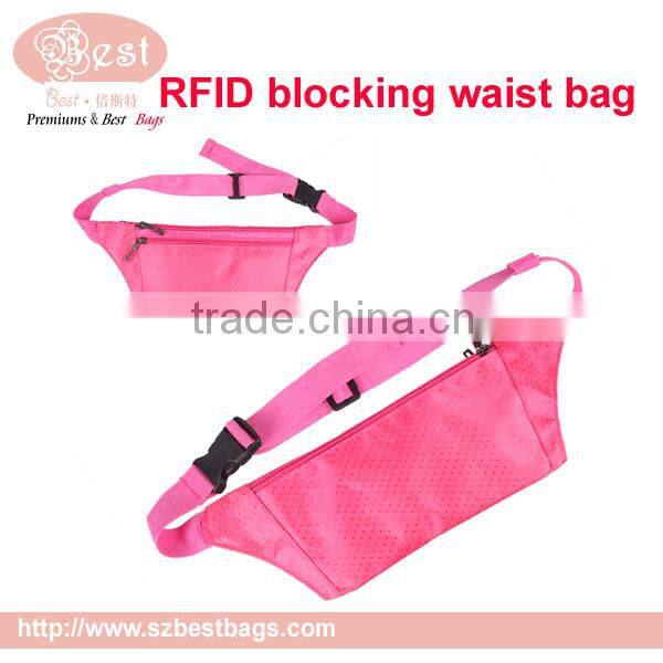 personalized RFID blocking travel wallet