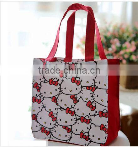 LW hello kitty fabric gift bags wholesale