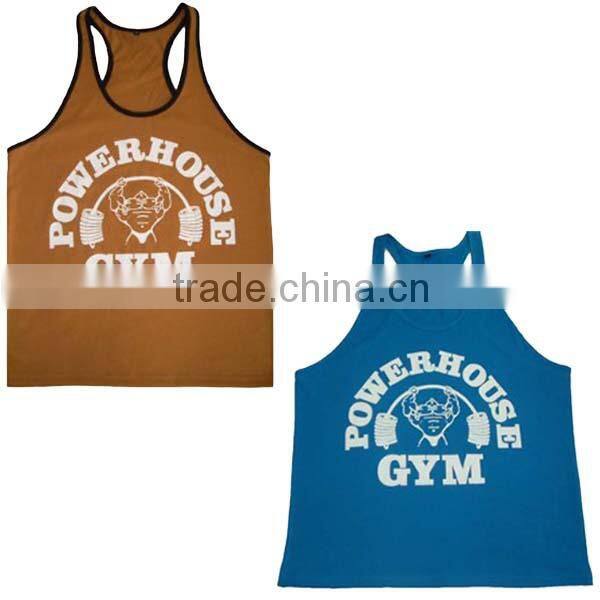 Cheap custom wrestling men's bodybuilding gym singlets (lyt020007)