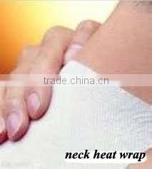 wholesale iron powder adhesive neck warm pad/neck and back massager pad