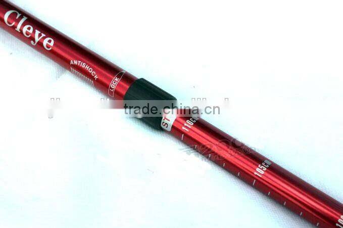 2015 Latest ladies walking stick with light alpen stock climbing Factory Direct