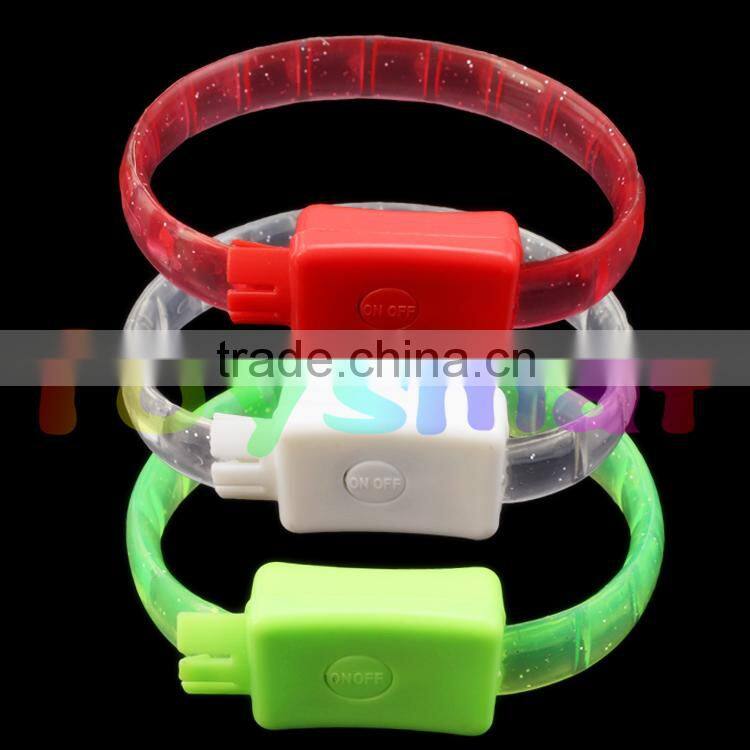 2016 Wholesale led running bracelet flashing led bracelet