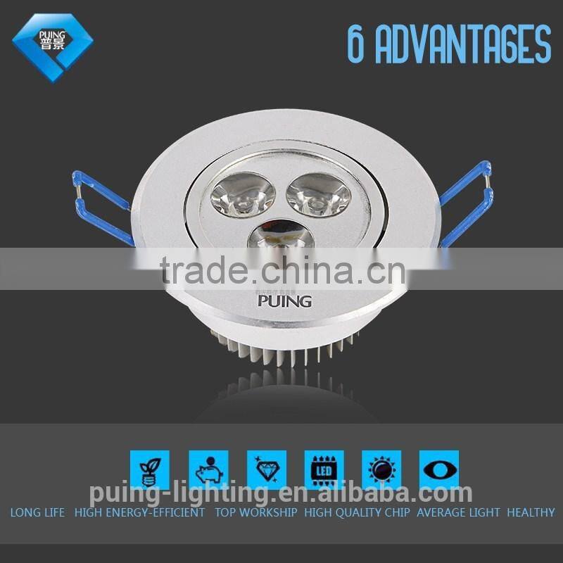 24W LED ceiling light down lamp, high power Epistar chip LED ceiling lights