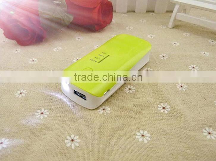 high quality portable power bank fish mouth charger 3000mah 4400mah 5200mah