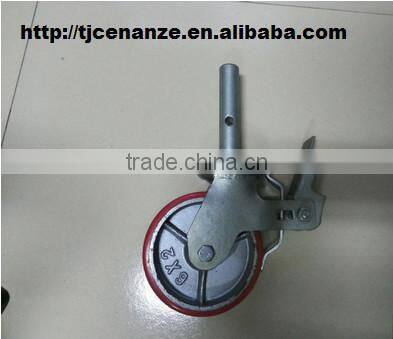 heavy duty 6" 8" scaffolding caster wheels(with or without brake)