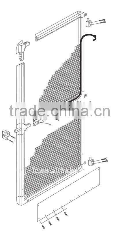 Fly Screen for door DIY - mosquito net for door - insect screen for door