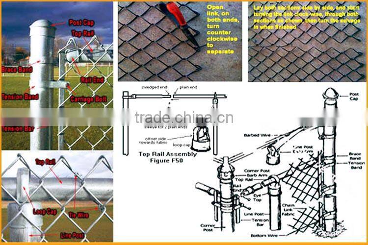 8 gauge steel chainlink fence rolls used chain link fence for sale in kenya