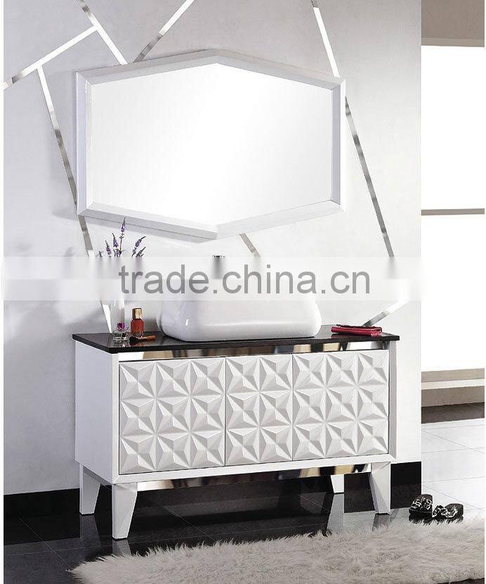 ROCH 8005 Combo European Granite Inlay Table Top Bathroom Furniture