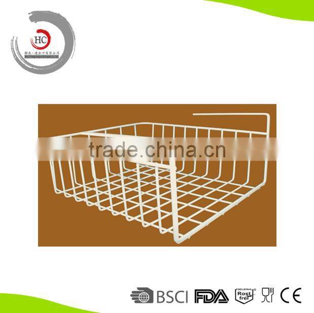 Ingenious under shelf basket storage basket wardrobe basket HC-WB4
