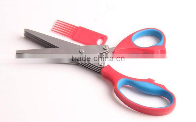 Multilayers scissors Scissors With Comb