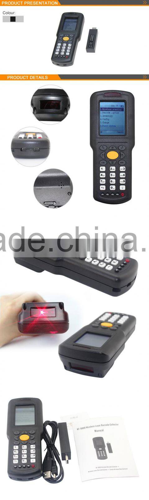 NT-9800 Portable Wireless 1D Laser Data Collector with Memory for warehouse