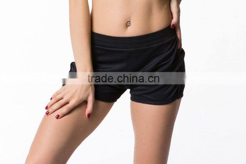 Wholesale Ladies Shorts Running Wear Sport Loose Movement Women Yoga Pants Guangzhou Clothing