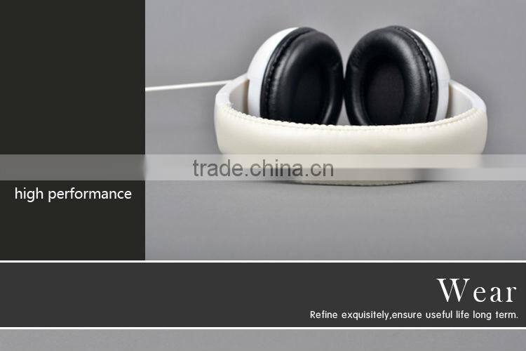 ULDUM computer headset headphone universal 3.5mm gold plug dj earphone headphone