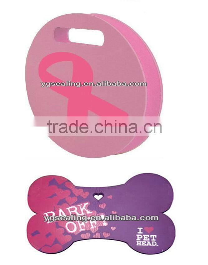 EVA garden kneeling pad with handle ,eva portable hassock,garden kneeler