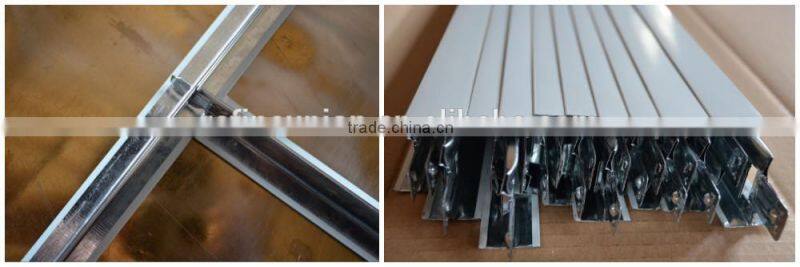 High Quality High load Galvanized Steel Suspended Ceiling T Grid