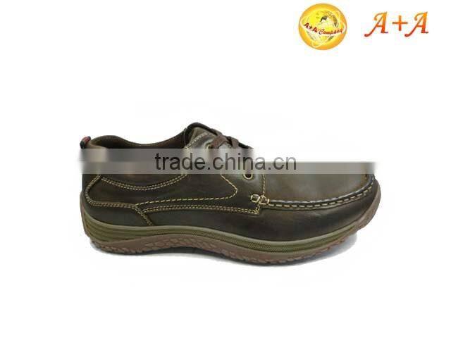 High Quality custom design brand shoes men casual leather