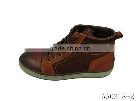 wholesale high quality comfortable mens fashion boots