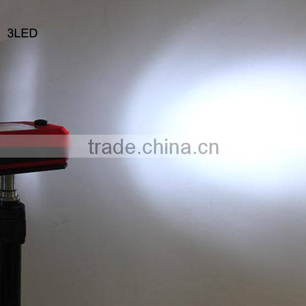 Ningbo POPPAS B70 360 Degree Rotation COB And 3 Led Magnetic led handheld work light