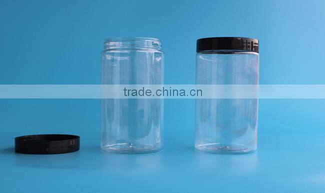 Plastic cosmetic jars 12 OZ