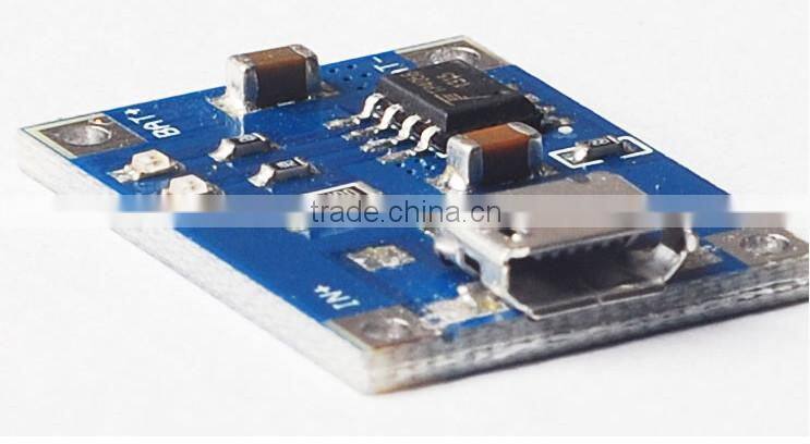 TP4056 5V 1 A lithium battery charger module B board ,mirco USB interface