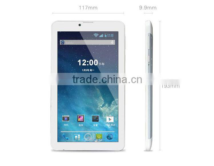 Tablet computer A7 Dual Core tablet cheap internet 3G tablet 7 inch Android dual camera