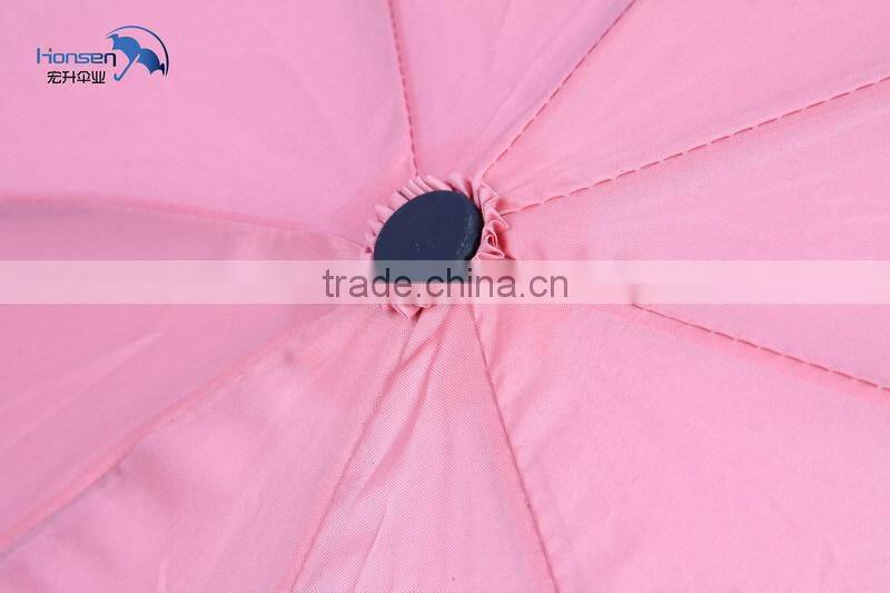 Good Quality Custom Print and Logo Folding Rain Umbrella with Company Logo