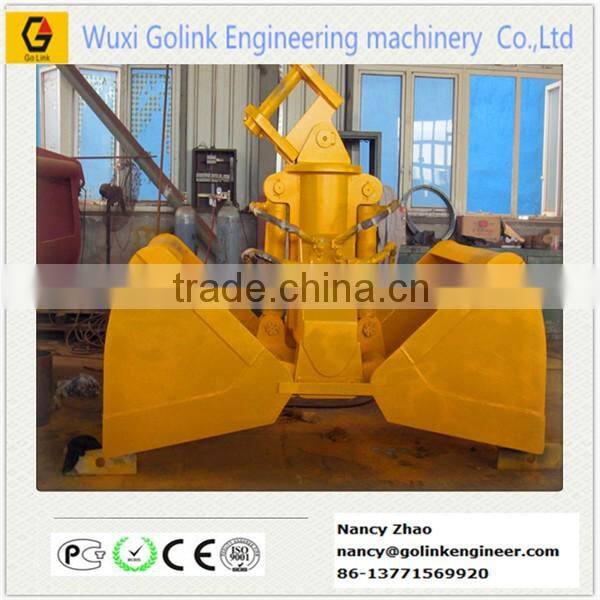 widely used hydraulic grabs for excavator in stock
