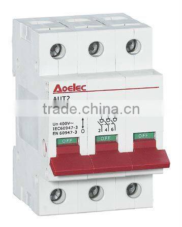 AUT2 with Semko Certificate 20A double pole Main Switch