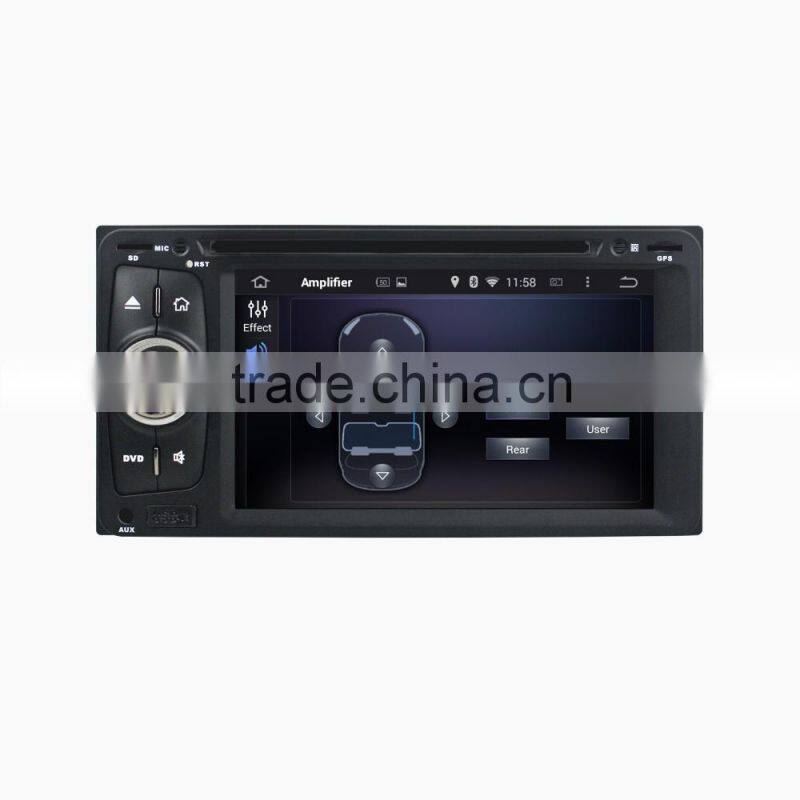 Android 5.1.1 6.2inch video player touch screen gps for TOYOTA corolla car dvd player gps navigation