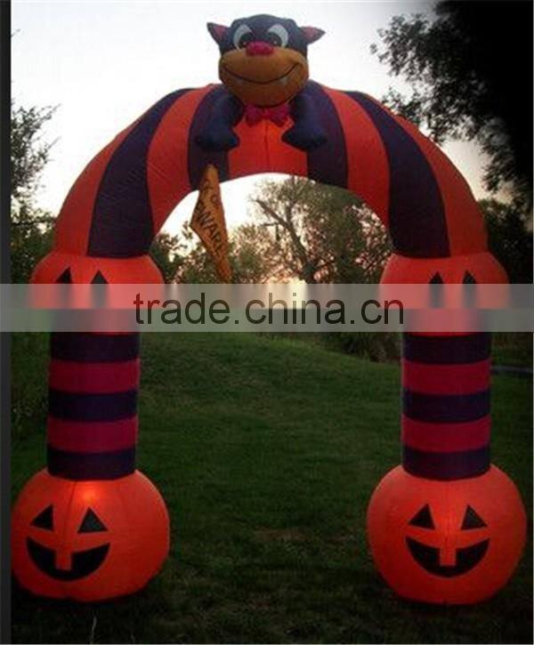Halloween inflatable arch/ inflatable monster arch/cartoon arch for Halloween