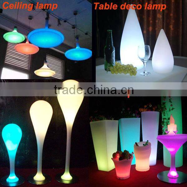Color Rechangeable LED Bar Furniture for sale, luminous outdoor furniture