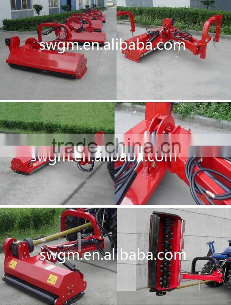Cutting width 2m BCR-200 hydraulic tractor attached with flail mower in stock for sale