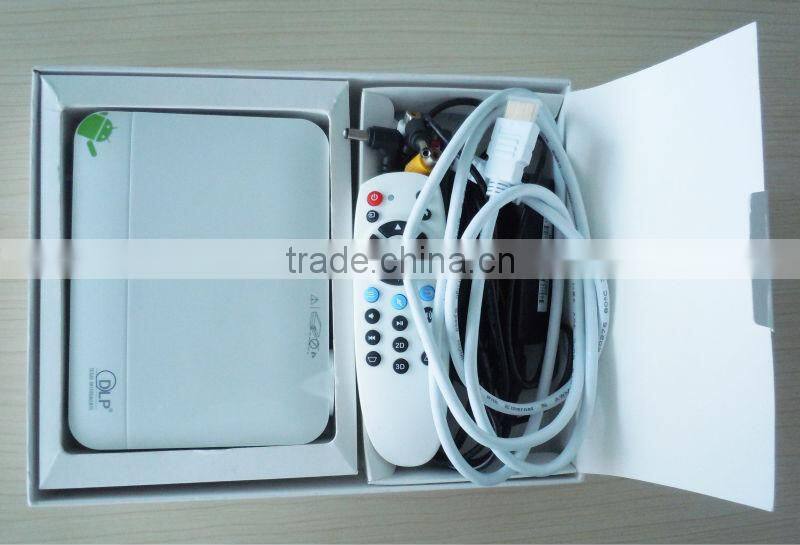 wholesale WTL210 Mini 3D video Smart projector YES home and Theater/ smart projector android projector