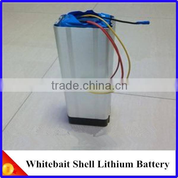 315x147x96mm Whitebait Shell Lithium Battery 48V 10Ah