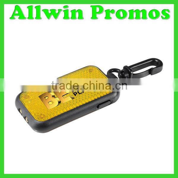 Promotional LED Flashlight Reflector with Keychain
