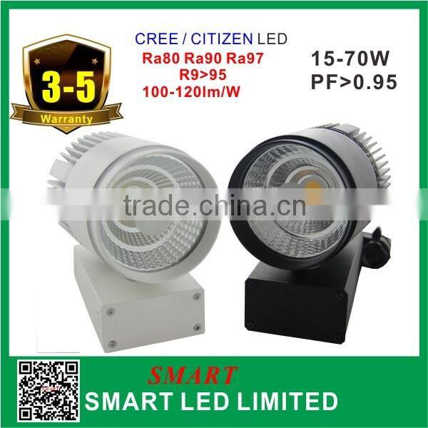 Dimmable 2 wire COB 35W led track light