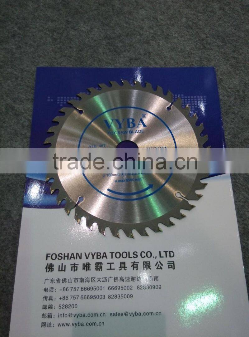 230x60 teech power tools parts professional quality grade TCT cutting disc for wood cutting