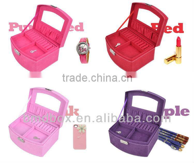 hot selling jewelry case for ring/necklace/earring