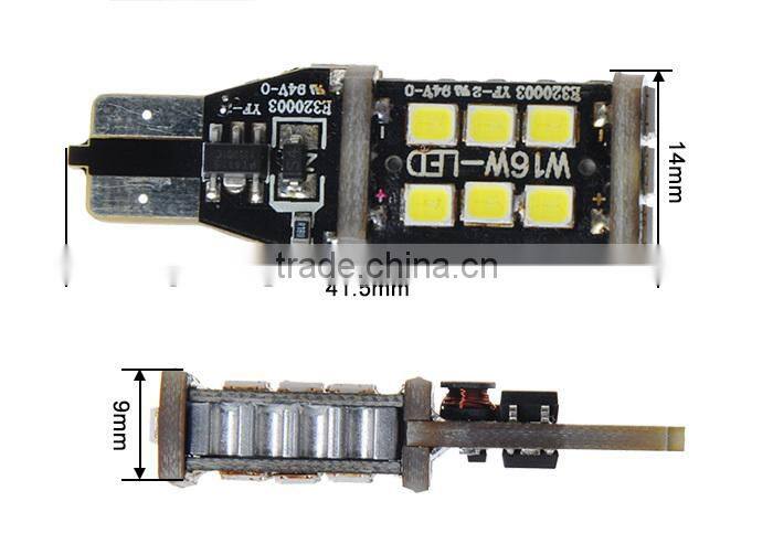 led t10 canbus 2835 15SMD led auto light