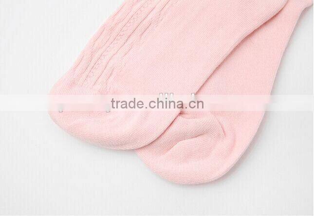 Pink lady's cotton socks