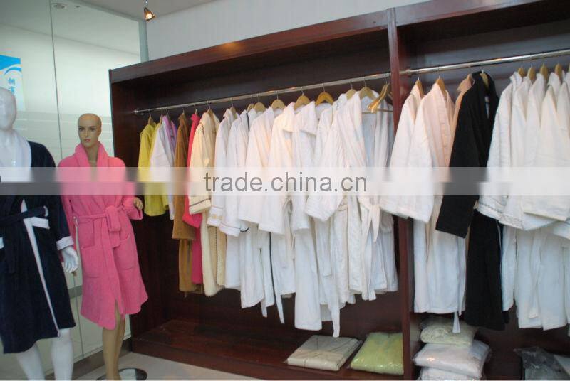 Kimono Robe Kinitted Waffle Bathrobe Cotton Polyester Garments kinitted bathrobe