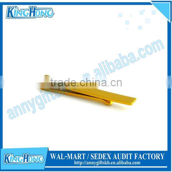 Silver plated custom tie bar tie clip for sale