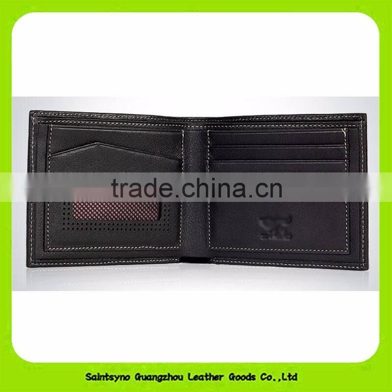 Men's Coffee Vintage Wallet Leather Cowhide Fashion Wallet 16419