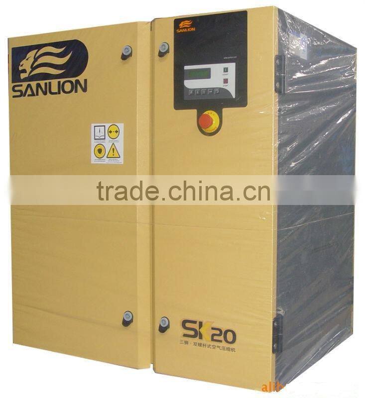 silent screw air compressor(15KW)